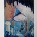 Amaniteantris - obraz olejny na płótnie 50x70 cm