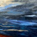 Głębia Oceanu - obraz akrylowy 60x60 cm kwadrat na płótnie