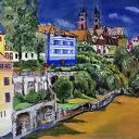 Basel - obraz krajobrazowy ze Szwajcarii 70x50 cm