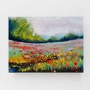 ŁĄKA - praca formatu 18/24 cm