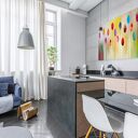 Obraz na płótnie Abstrakcja Kolory 120x80 cm (41901) - optymistyczna dekoracja