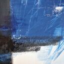 Abstrakcja GBC - nowoczesny obraz ręcznie malowany 100 x 80 cm