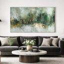 Obraz ręcznie malowany Abstrakcja XXL Struktura 3D Złocenia 70x100 cm