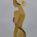 Z nutą elegancji - obraz botaniczny z suszonych kwiatów 21x30 cm