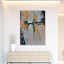 Abstrakcja - obraz akrylowy Paulina Lebida 70 x 100 cm, ręcznie malowany i bez ramy