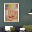 wydruk obrazu " kolor kobiety - wiśniowy"