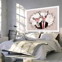 Obraz na płotnie - 120x80cm JELNIE LOVE wysyłka w 24h 0270