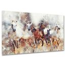 Obraz KONIE 2 w galopie 120x80 - nowoczesny styl premium