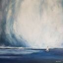 Morze - obraz akrylowy 40x40 cm