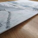 POMYSŁ NA SPERSONALIZOWANY PREZENT - OBRAZ Z RAMĄ I INSPIRUJĄCYM MOTTEM MOTYWACYJNYM - "ZIMOWĄ PORĄ"