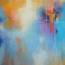ABSTRKCJA - obraz akrylowy formatu 40/50 cm