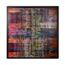 Wspominając Gerharda 7 - ręcznie malowany obraz abstrakcyjny 80x80 cm z akrylu