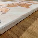 WYJĄTKOWY OBRAZ STRUKTURALNY Z TEKSTURĄ 3D "SUROWA ELEGANCJA" (dostawa gratis)