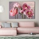 Obraz drukowany na płótnie kwiaty różowe piwonie 120x80cm 03169
