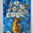 Rumianek - obraz giclee na płótnie