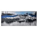 Obraz Tierra El Hielo - nowoczesna abstrakcja akrylowa na zamówienie (150x60 cm)
