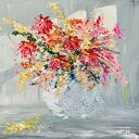 Bukiet II - akryl na płótnie