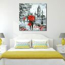 Obraz Londyn Miasto 9 80x80 cm na płótnie - XXL, gotowy do zawieszenia
