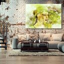 Obraz na płótnie z kobietą w kapeluszu 120x80 cm