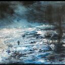 Sztorm i (storm i 73x92) - obraz ręcznie malowany na płótnie, do salonu