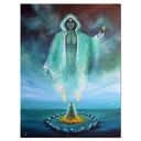 Komunia II surrealizm realizm magiczny oryginalny obraz ręcznie malowany