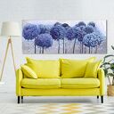 Hortensje na płótnie 147x60 cm - obraz gotowy do powieszenia