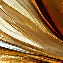 Złoty obraz KWIAT 19 na głębokim brązowym tle - glamour 3D 120x80 cm