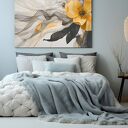 Obraz na płótnie - ABSTRAKCJA KWIAT STYLOWY ELEGANCKI - 120x80 cm (120901)