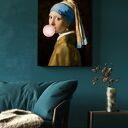 Plakat obraz portret z balonem A2 42 x 59,4 cm