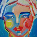 Olejny portret kobiety Carmenlotsu - limitowana edycja A4