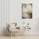 Żurawie abstrakcyjny pejzaż obraz ręcznie malowany