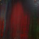 Abstrakcyjny obraz akrylowy "Wspominając Gerharda 10" 100x80 cm - czarne boki