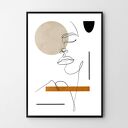 Plakat obraz Modern Line 40x50 cm