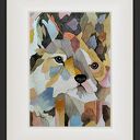 Cztery łapy koloru - akwarela 24x32 cm z motywem psów