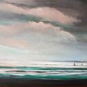 Morze - obraz akrylowy 70x100 cm na płótnie