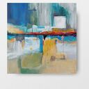 ABSTRAKCJA - obraz akrylowy formatu 60/60 cm