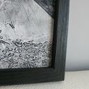 Obrazy w ramie LIŚĆ 5R - 84x40cm na PŁÓTNIE kwiaty nowoczesne