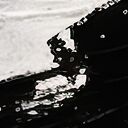 Abstrakcyjny obraz na płótnie Czerwona fala 120x80 cm