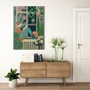 Nowoczesny obraz drukowany na płótnie „Wieczór przy oknie” format 50x70cm