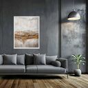 Tierra el Hierro 5 - nowoczesny obraz abstrakcyjny 80x100 cm (ręcznie malowany)