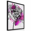 Obraz drukowany na płótnie Róża 70x100 cm
