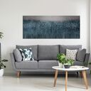 Obraz drukowany na płótnie pejzaż - łany zbóż - format 147x60cm