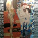 Kopia " Trzy epoki kobiety " Gustava Klimta