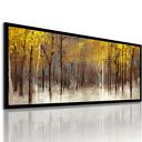 02659 Obraz na płótnie ABSTRAKCJA PEJZAŻ 147x60cm