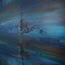 Wspominając Gerharda 18 - abstrakcyjny obraz akrylowy 100x80 cm