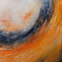 Abstrakcja - obraz akrylowy 60x60 cm (kwadrat)
