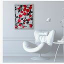 Poppies na plotnie 75x55x1 cm