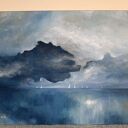 Morze - obraz akrylowy formatu 50/60 cm