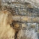 The Wall - nowoczesny obraz abstrakcyjny ręcznie malowany 70x100