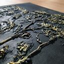 DYPTYK STRUKTURALNY GORDYJSKI GLAMOUR - LUKSUSOWE OBRAZY z TEKSTURĄ 3D